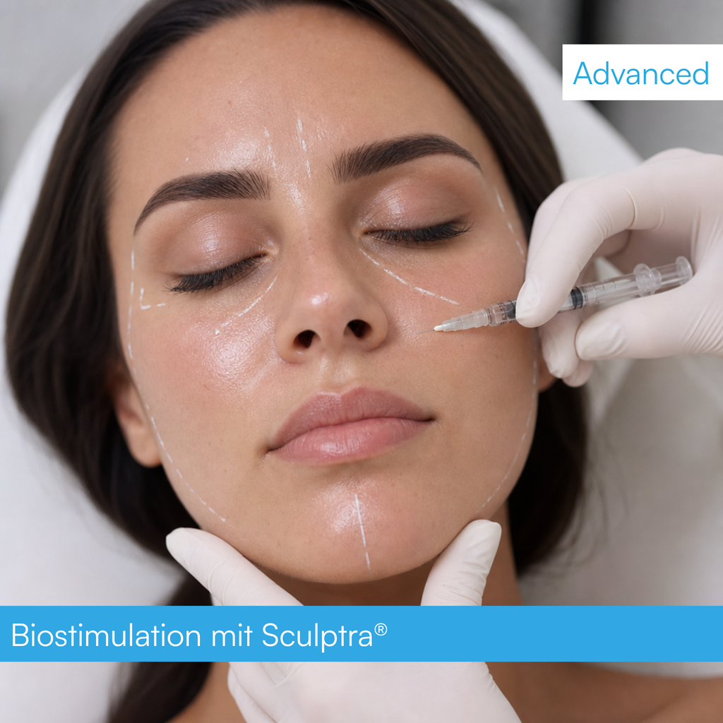 Biostimulation mit Sculptra