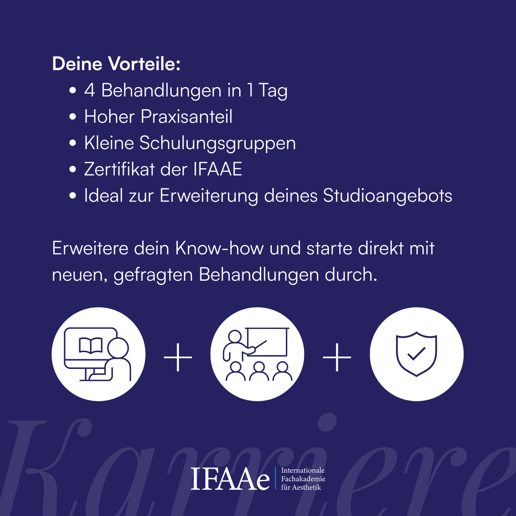 aquafacial, microneedling, korean lashlift, koreanbrowlift, chemische peeling schulung