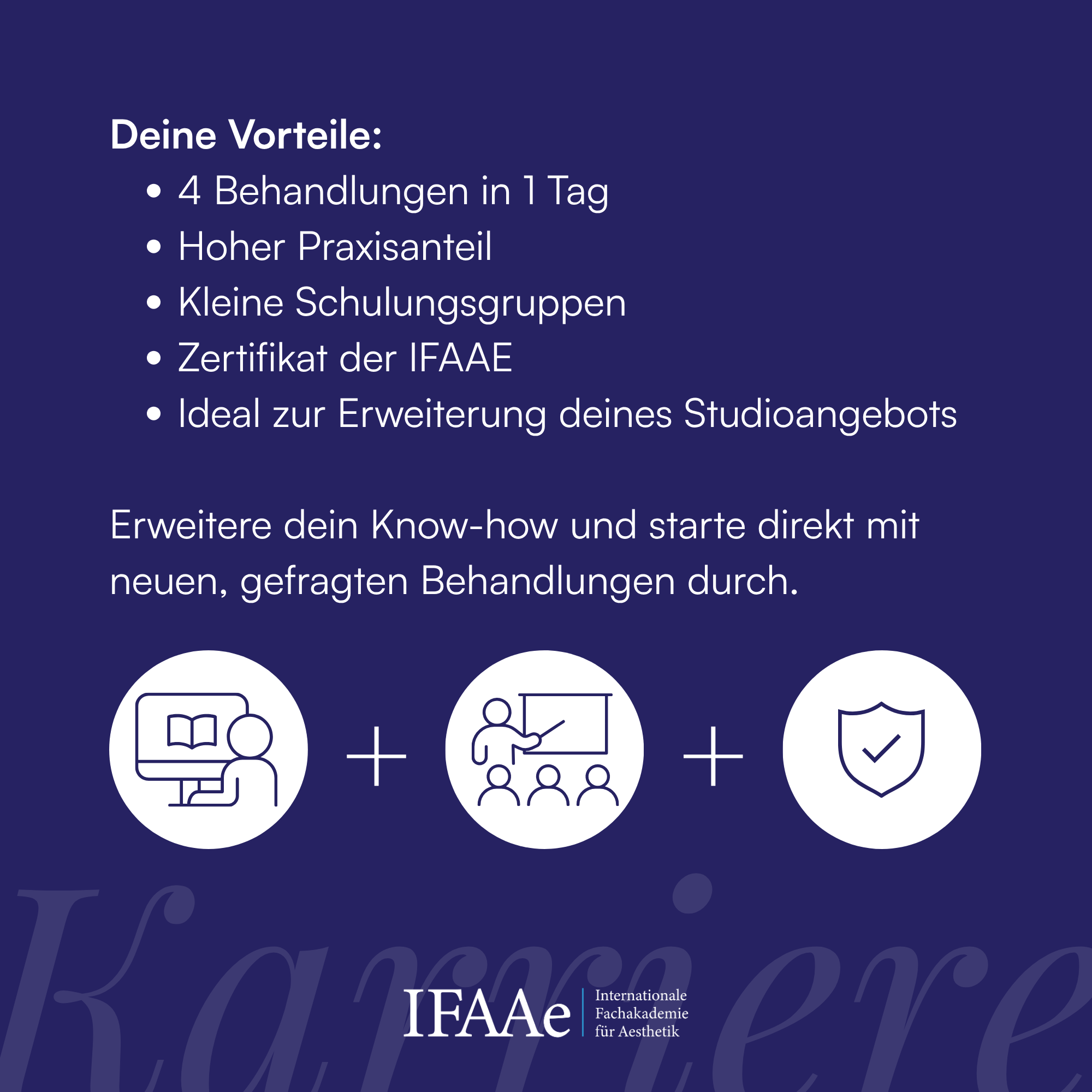 aquafacial, microneedling, korean lashlift, koreanbrowlift, chemische peeling schulung