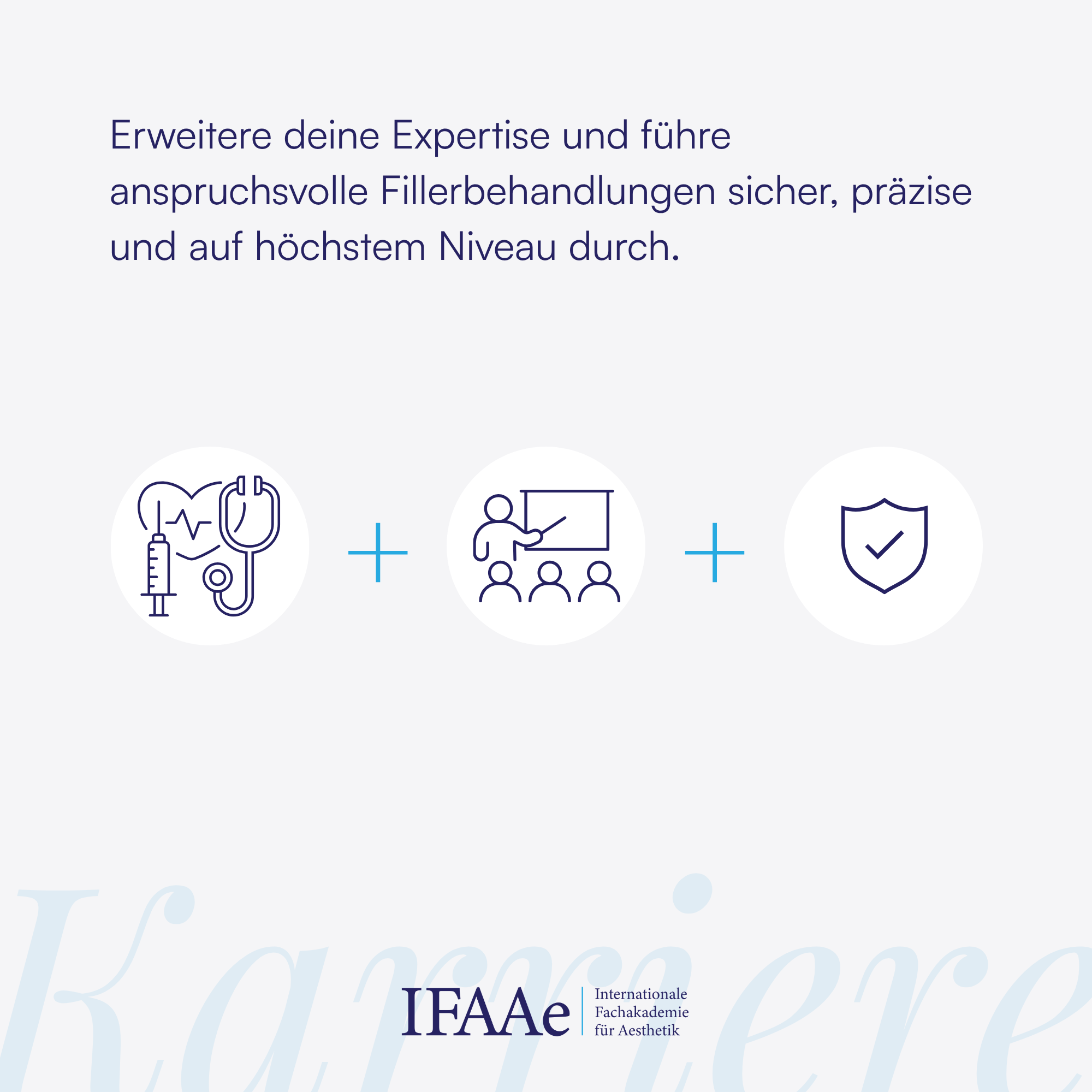 lerne hyaluron unterspritzungen in unserem fortgeschrittenenkurs