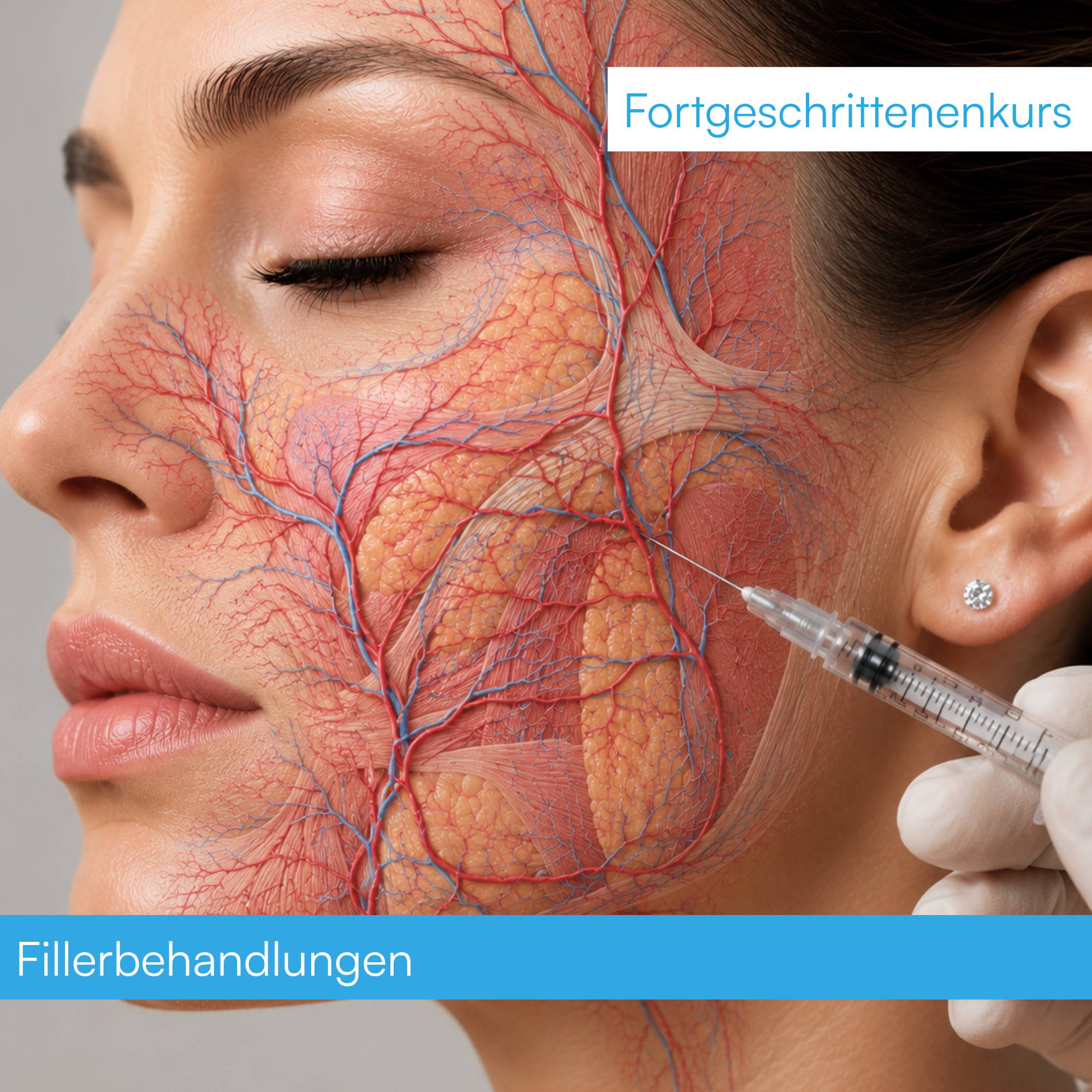 injektion mit hylauron filler gesicht fortgeschrittenenkurs